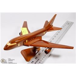 CARVED WOOD AIRPLANE