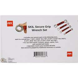NEW 4PC SKIL SECURE GRIP WRENCH SET