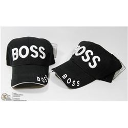 LOT OF 2 "BOSS" BALL CAPS