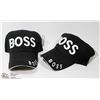 Image 1 : LOT OF 2 "BOSS" BALL CAPS