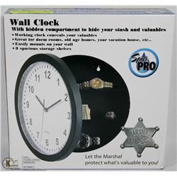 NEW HIDDEN COMPARTMENT WALL CLOCK