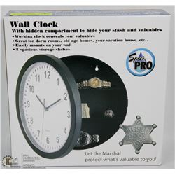 NEW HIDDEN COMPARTMENT WALL CLOCK