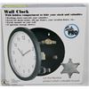 Image 1 : NEW HIDDEN COMPARTMENT WALL CLOCK