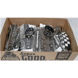 FLAT OF BIKER BRACELETS