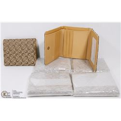 LOT OF 6 NEW LADIES WALLETS