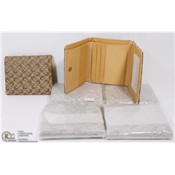 LOT OF 6 NEW LADIES WALLETS