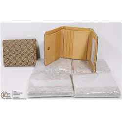 LOT OF 6 NEW LADIES WALLETS