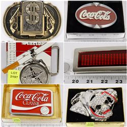 FEATURED ITEMS: BELT BUCKLES!