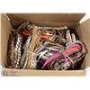 Image 1 : BOX OF ASSORTED LADIES FASHION BELTS