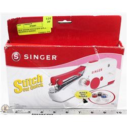 NEW SINGER STITCH SEW QUICK HANDHELD SEWING