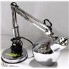Image 1 : SWING ARM TABLE LAMP CHROME COLOR