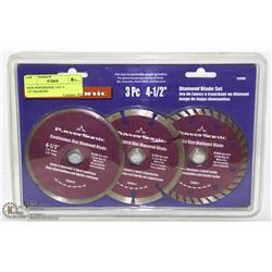 NEW POWERSONIC 3-PC 4 1/2"-DIAMOND