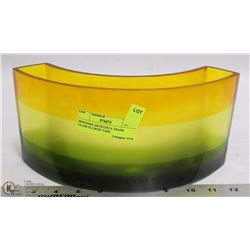 DESIGNER ARTECNICA TRANS GLASS FLOWER VASE