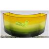 Image 1 : DESIGNER ARTECNICA TRANS GLASS FLOWER VASE