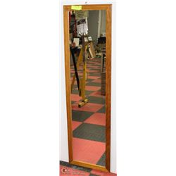 WOOD FRAMED DOOR MIRROR