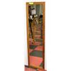 Image 1 : WOOD FRAMED DOOR MIRROR