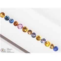 #5 - GENUINE FANCY COLOUR SAPPHIRE GEMSTONES