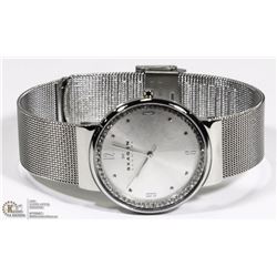 NEW SKAGEN ST. STEEL UNISEX WATCH
