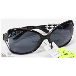 DG REPLICA SUNGLASSES - BLACK W/4 RING ARM DESIGN