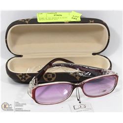 PAIR OF DG REPLICA SUNGLASSES WITH HARDCASE