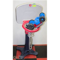 LITTLE TIKES BASKETBALL WITH LAWNMOWER