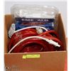 Image 1 : BOX WITH 48 FEET OF OUTSIDE RED ROPE LIGHTS -