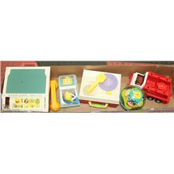 5 ASSORTED FISHER PRICE TOYS COLLECTIBLES