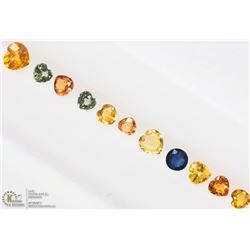 #28 -GENUINE FANCY COLOUR SAPPHIRE GEMSTONES
