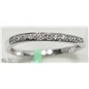Image 2 : #31 -10K WHITE GOLD DIAMOND RING SIZE 7