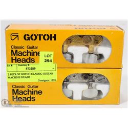 2 SETS OF GOTOH CLASSIC GUITAR MACHINE HEADS