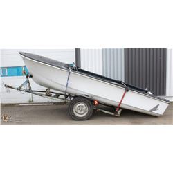 16 FT FIBRE GLASS FISHING BOAR SPOT FOR OUTBOARD