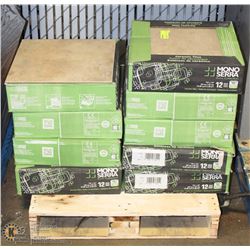 9 BOXES OF CERAMIC TILE 13"X13" (14.95 SQ FT PER