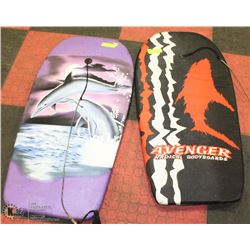 2 BOOGIE BOARDS