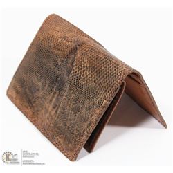 ALIGATOR SKIN BIFOLD