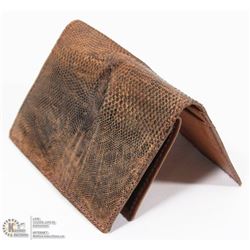 ALIGATOR SKIN BIFOLD