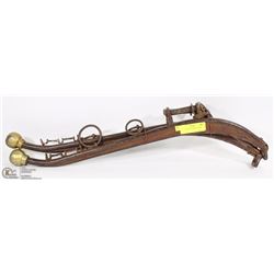 SET OF ANTIQUE HORSE HAMES