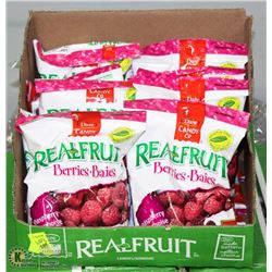 CASE WITH 12- 160 GRAM BAGS REAL FRUIT BERRY CANDY