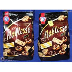 2-300 GRAM BAGS NOBLEESE NOR GERMAN CHOCOLATE