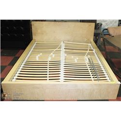 4)IKEA QUEEN SIZE BED FRAME