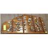 Image 1 : SPOON DISPLAY WITH CONTENTS