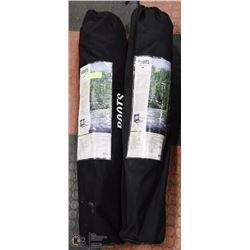 2 ROOTS OUTDOOR ARM CHAIRS