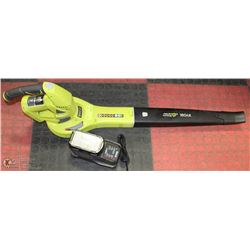 RYOBI 18 VOLT LITHIUM RECHARGEABLE LEAF BLOWER