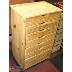 PINE 7 DRAWER CABINET