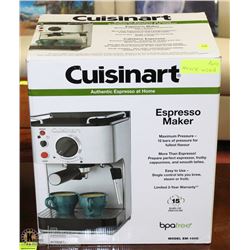 CUISINART ESPRESSO MACHINE