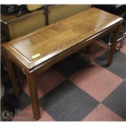 WOOD SOFA TABLE