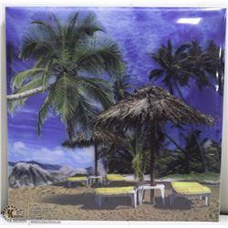 3D HOLOGRAPHIC PICTURE - BEACH SCENE