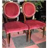 Image 1 : 2 VINTAGE QUEEN ANN CHAIRS
