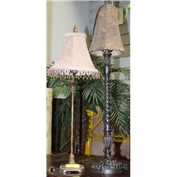 11) TWO SHOWHOME  TABLE LAMPS