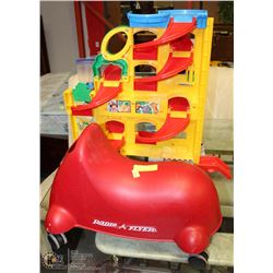 RADIO FLYER SIT & SCOOT & FISHER PRICE LITTLE