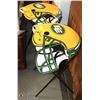 Image 1 : SET OF 2 OFFICIAL CFL EDMONTON ESKIMOS